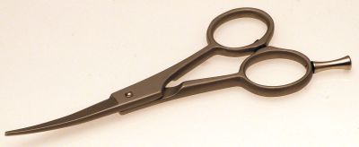 Roseline 82046 4 1/2" curved dog grooming scissors