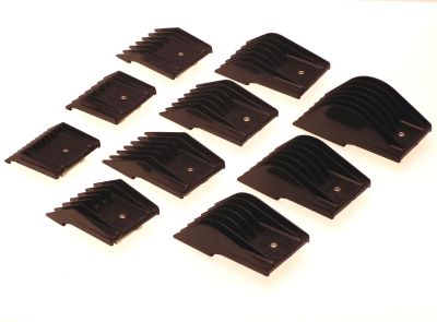 Set of 10 Oster Universal attachment clipper combs
