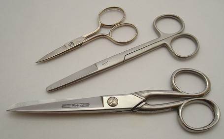 Domestic/ surgical/nail scissors sharpening