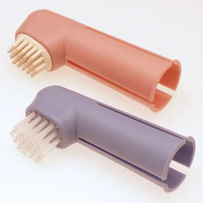 Finger toothbrush/gum massager