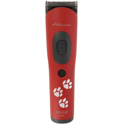 Special Edition Aesculap Akkurata cord/cordless clipper, red