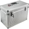 Sparkly silver aluminium tool case