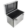 Sparkly silver aluminium tool case