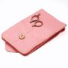 Baby pink leather scissors and tool pouch