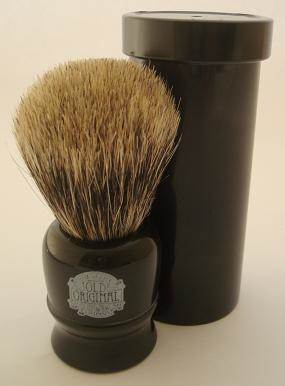 Progress Vulfix 2190 Travel shaving brush, black