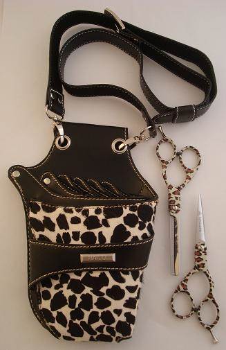 Ama Silhouette Leopardskin set with holster