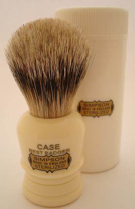 Simpsons Case shaving brush