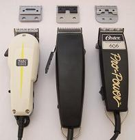 Hairdressing Clippers with Fixed Blades