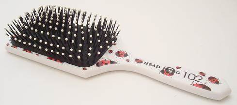 Head Jog 102 Ladybird Paddle brush