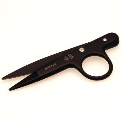 Teflon-coated Thread-clip scissors, straight