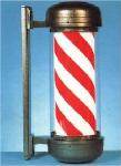 Premium Barbers Pole - illuminated and rotating
