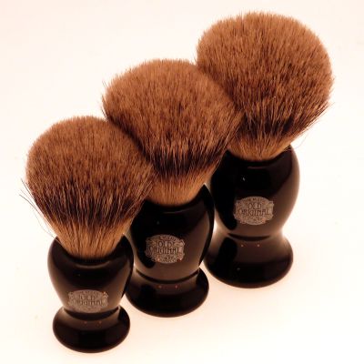 Progress Vulfix 660S shaving brush, black colour