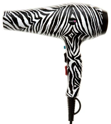 Haito Hairdryer, Zebra print