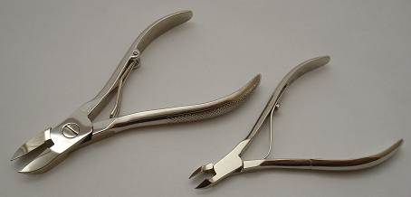 Nail/cuticle nippers sharpening