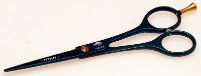 Diamond Blue Titan Haircutting scissors