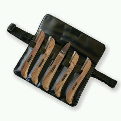Aaronco stripping knife set of 5 knives