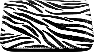 Zip-up scissors case, zebra