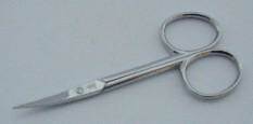 Curved cuticle scissors - 3 1/2"
