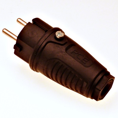 Heavy Duty EU 3 pin plug