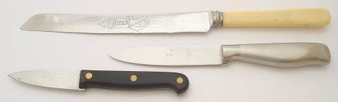 Kitchen and Chef's knives sharpened - Professional and Domestic