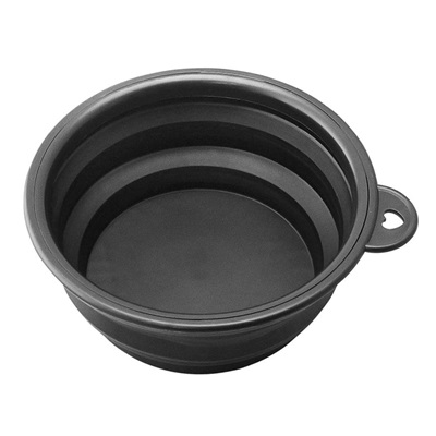 Collapsible silicon travel bowl, small
