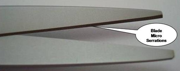blade micro serrated