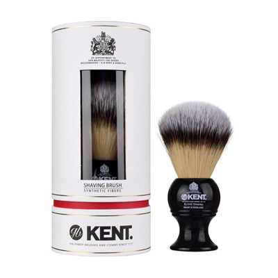 Kent BLK series black shaving brush