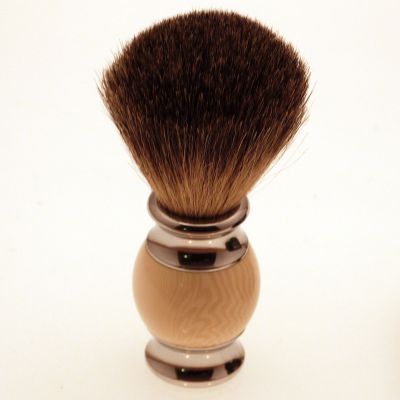 Diamond Edge Apollo shaving brush, cream handle