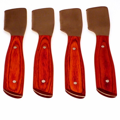 Diamond Edge wood-handled stripping knives