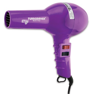 ETI Turbo hairdryer, purple