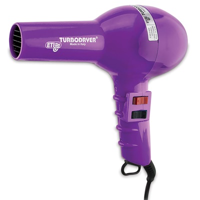 ETI Turbo hairdryer, violet