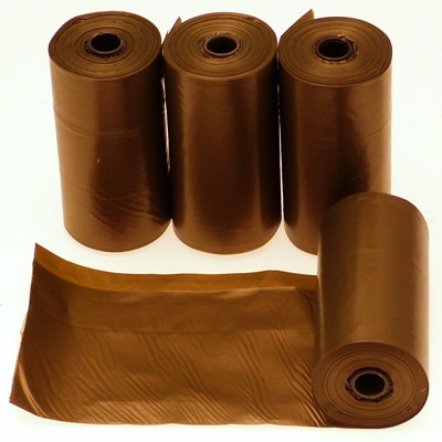 Travel Poop Bag Refill, 4 x 15 bag rolls