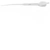 Roseline 88082 Curved blade finishing scissors
