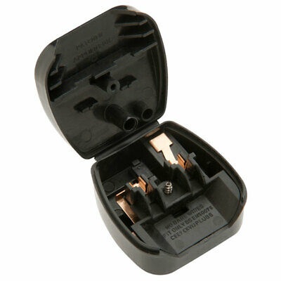 2 Pin EU to 3 Pin UK plug adaptor