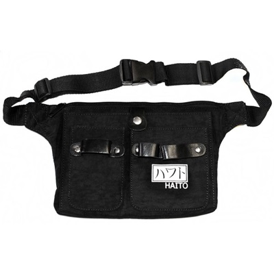 Haito Black Fabric Tool Belt with Adjustable Belt