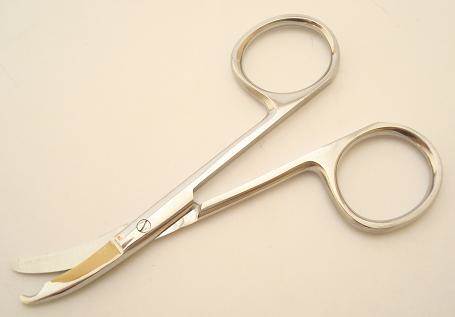 Top Knot band scissors - 3 1/2"