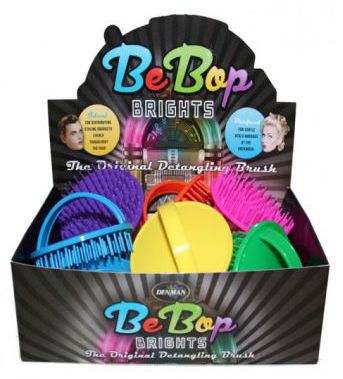 Denman D6 shampoo brush, dozen bright