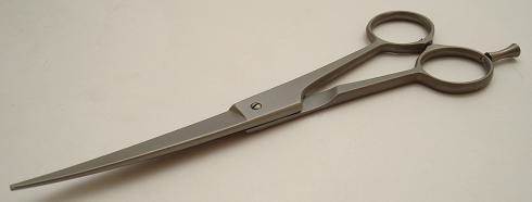 Roseline 82076 - 7 1/2" curved dog grooming scissors