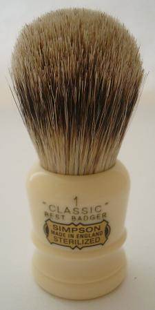 Simpsons Classic shaving brush