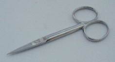 Straight cuticle scissors - 3 1/2"