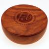 Kent SB6 Dark Oak Shaving Bowl with soap tablet