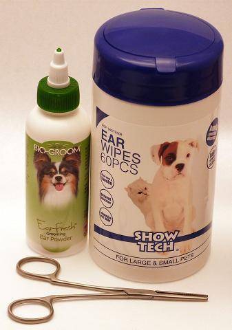 Dog Ear Care kit with wipes
