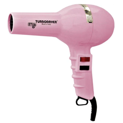 ETI Turbo hairdryer, pink
