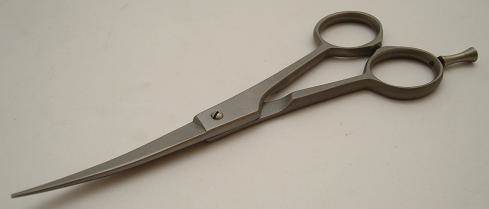 Roseline 82056 - 5 1/2" curved dog grooming scissors
