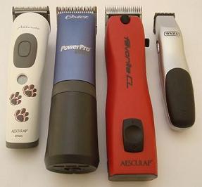 cordless dog hair clippers