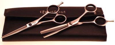 Red Spot Hairdressing Scissors