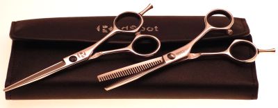 Red Spot Hairdressing Scissors