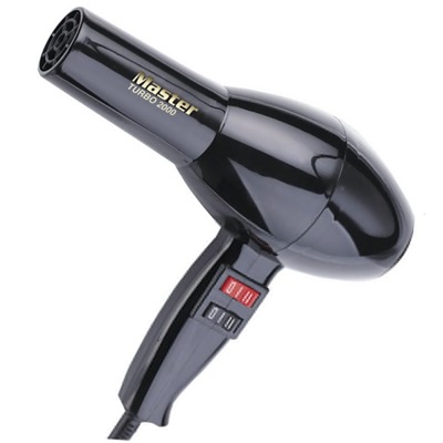 Master Turbo 2000 hairdryer, black