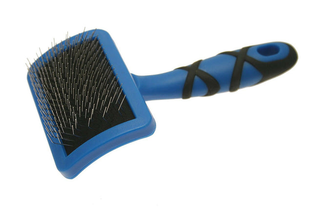 Groom Professional Curved Firm Slicker Brush Small