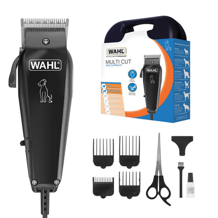 Wahl Multi Cut Dog Clipper Kit 9266-834 with storage case and accessories
